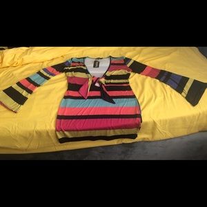 Long sleeve mini dress